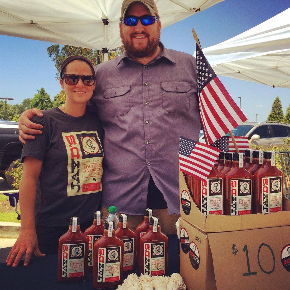Jay Ducote's Louisiana Barbecue Sauce launched this week! Photo credit- Bite and Booze Facebook page