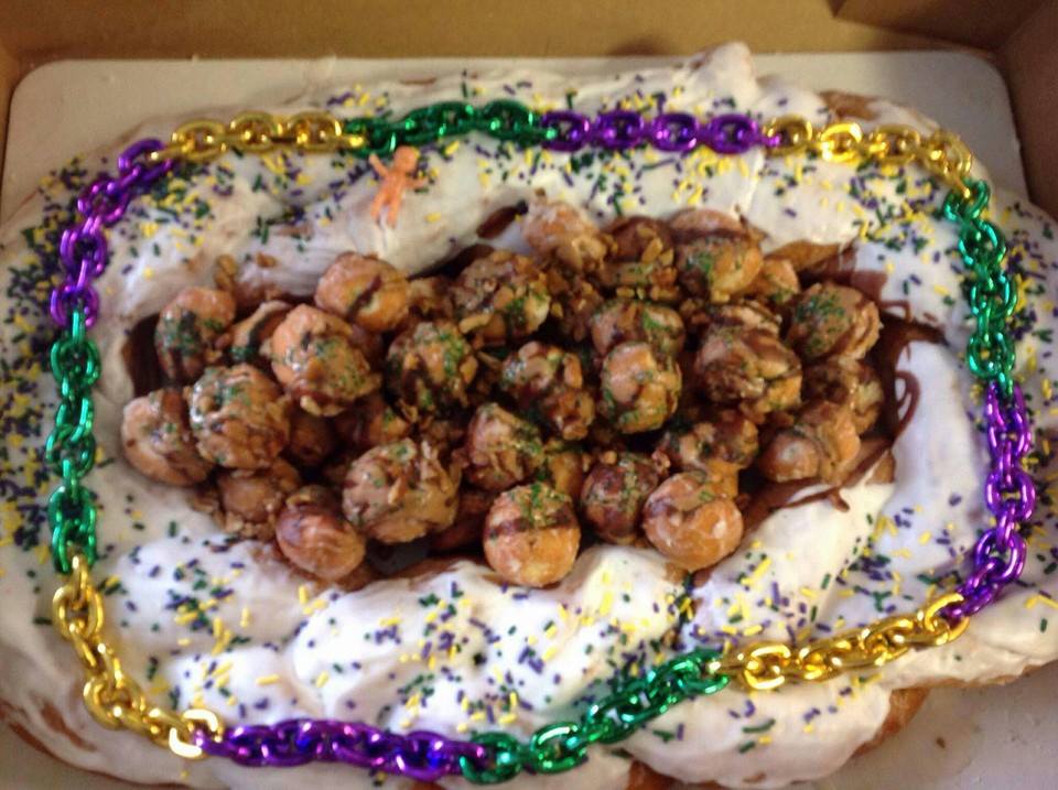 Thee Heavenly Donut King Cake Baton Rouge