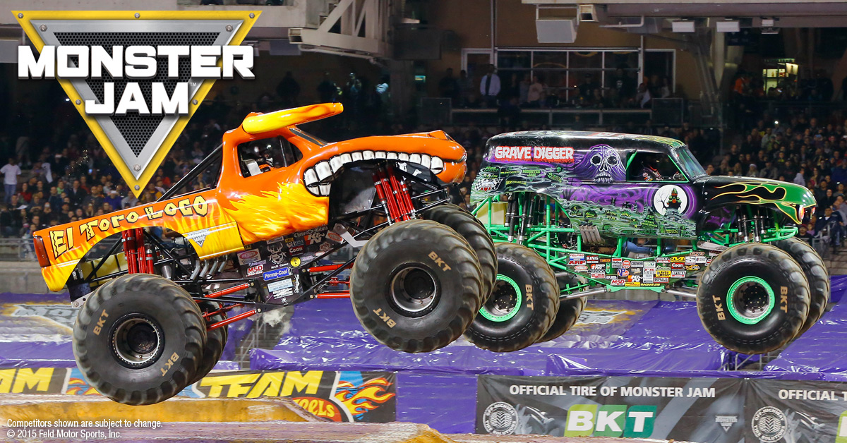 Monster Jam® returns to Baton Rouge Family Four Pack Giveaway