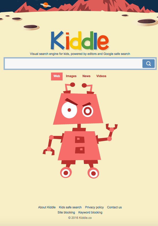 Kiddle. Google for Kids. Kiddle XBALL. Kiddle logo.