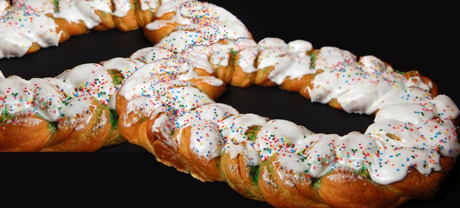 King Cakes in Baton Rouge