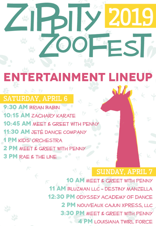 BREC Baton Rouge Zoo Zippity Zo Fest