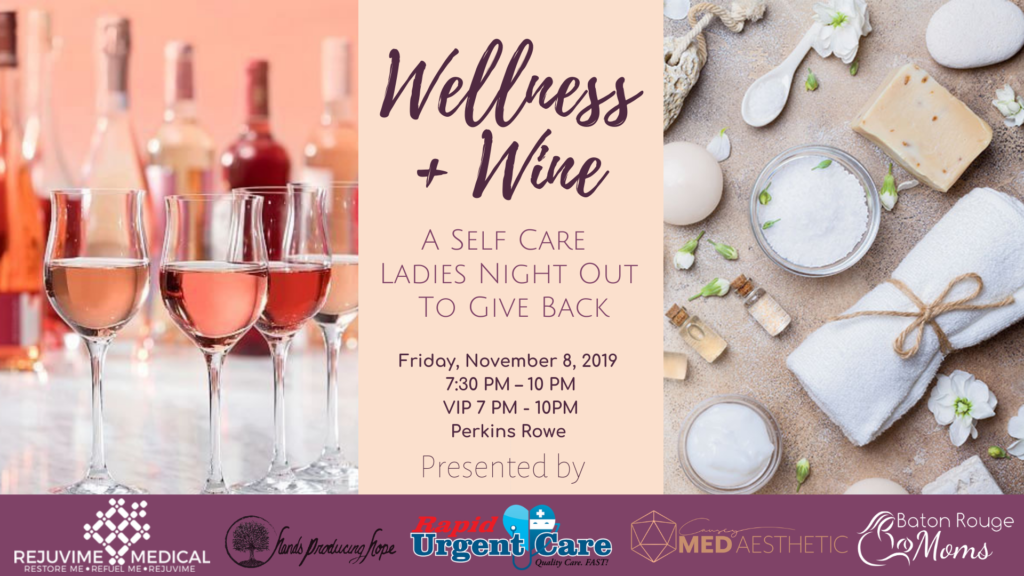Wellness + Wine Self Care Ladies Night Out