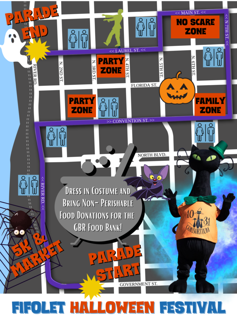 Baton Rouge Halloween Parade Fifolet Festival & Fun Run