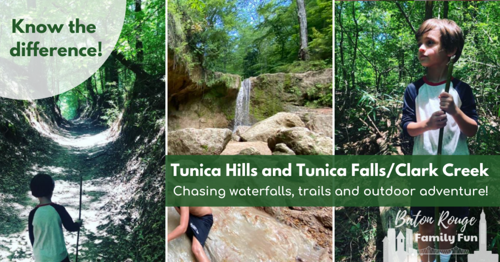 Tunica Hills and Tunica Falls/Clark Creek