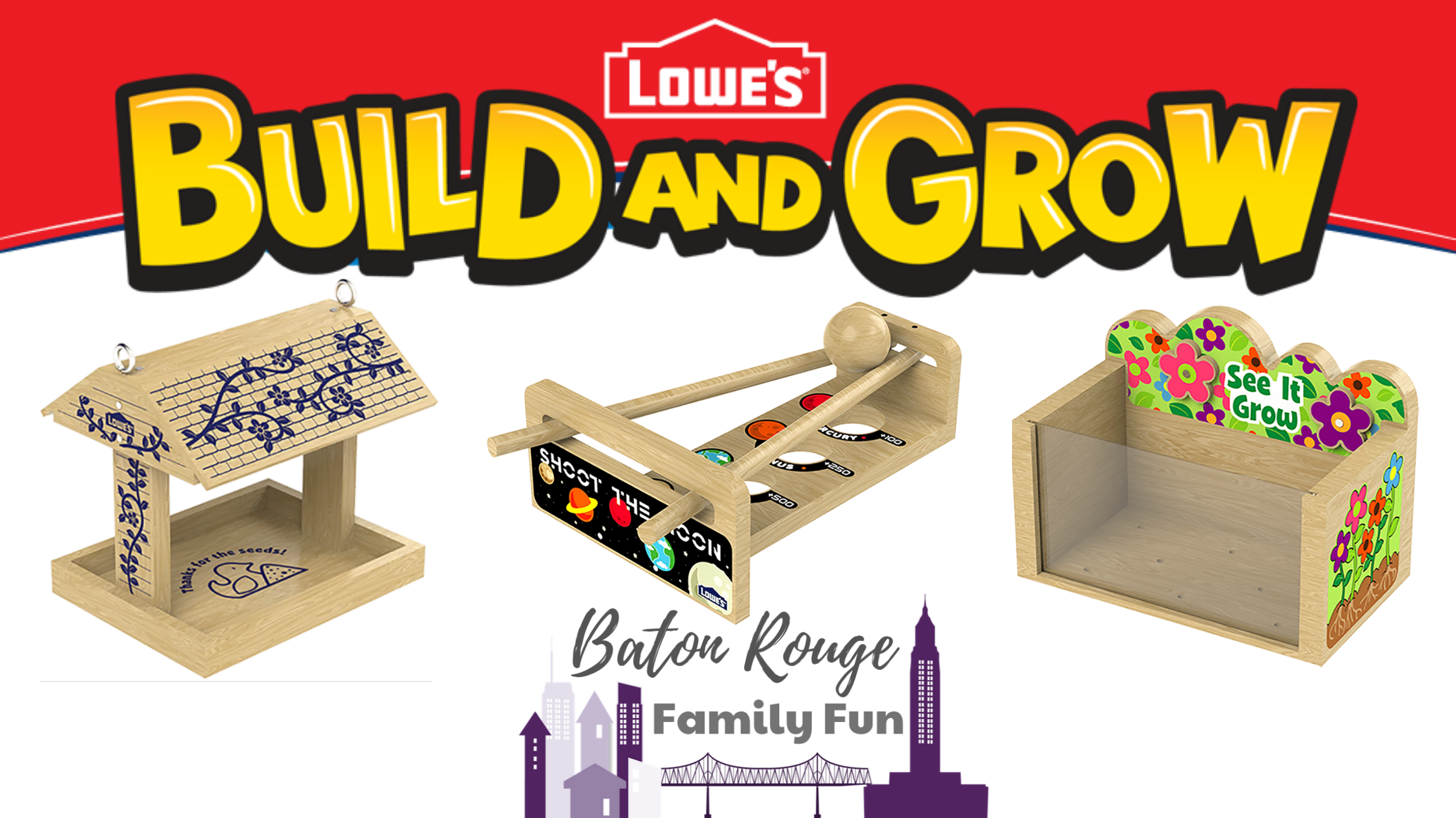 Lowes Build and Grow Baton Rouge