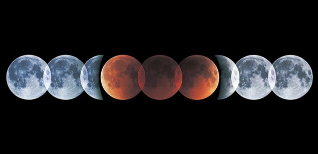 TOTAL LUNAR ECLIPSE - Highland Road Park Observatory 