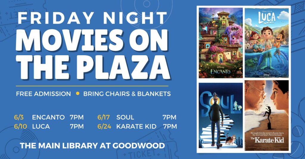 Friday Night Movies on the Plaza Baton Rouge