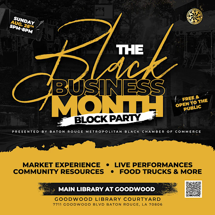 National Black Business Month Block Party