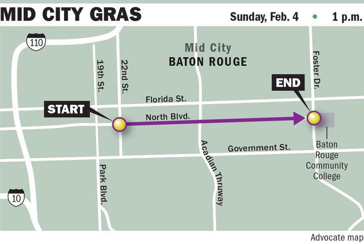 Baton Rouge Mardi Gras Parade Schedule