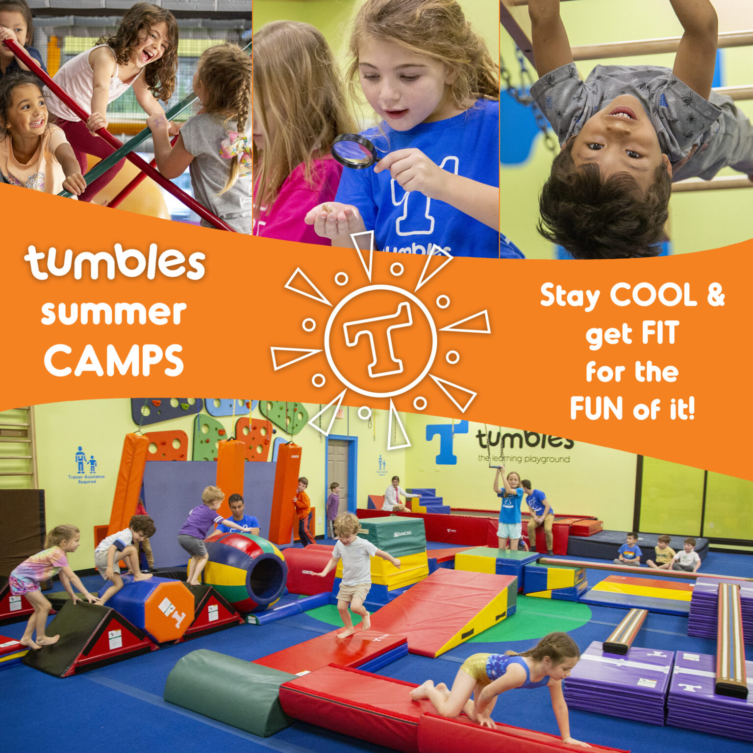 Tumbles Summer Camp - STEAM, Camp, Gym Classes