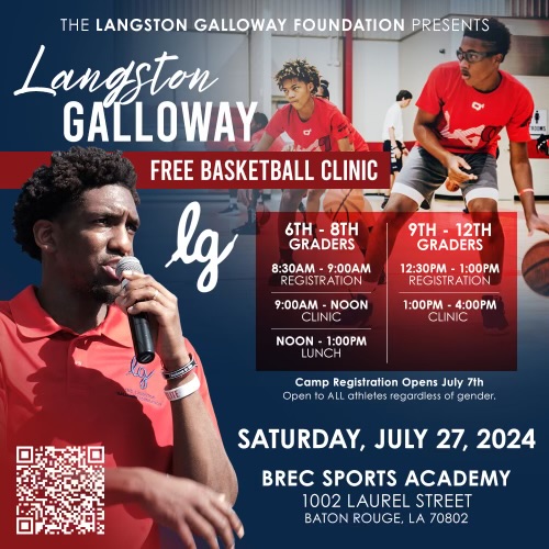 Free Baton Rouge Basketball Clinic 