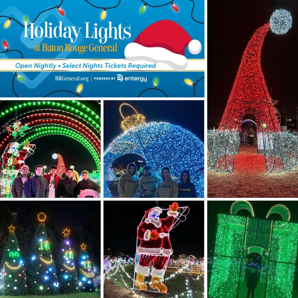 Things to do in Baton Rouge Holiday Lights 