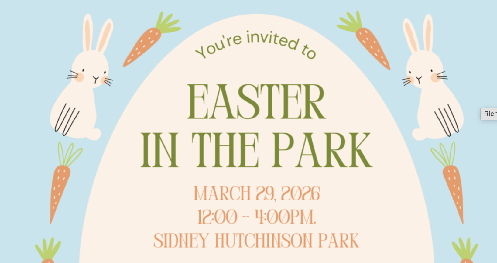 Easter in the Park - Easter Egg Hunt